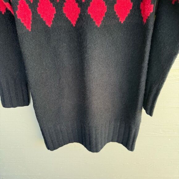 Banana Republic NWT fair isle yak blend sweater dress - Picture 4 of 6